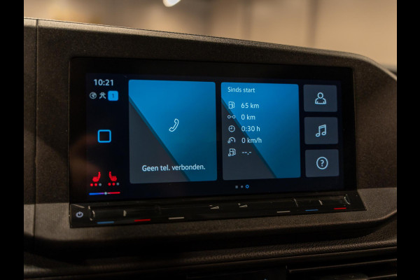 Volkswagen Caddy Cargo 2.0 TDI DSG, Navi, Apple Carplay, Android Auto, Cam, PDC, Schuifdeur, Cruise, Multistuur, Voll Onderhouden