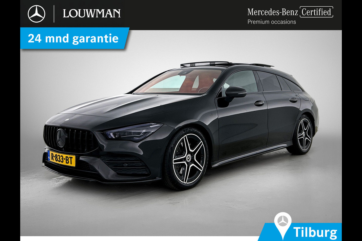Mercedes-Benz CLA-Klasse Shooting Brake 250 e Business Solution AMG Limited nov-25| Panoramadak | 5 spaaks lichtmetalen velgen | Navigatie | MBUX wide screen | Parking support met camera achtyer | Inclusief 24 maanden MB Certified garantie voor Europa.