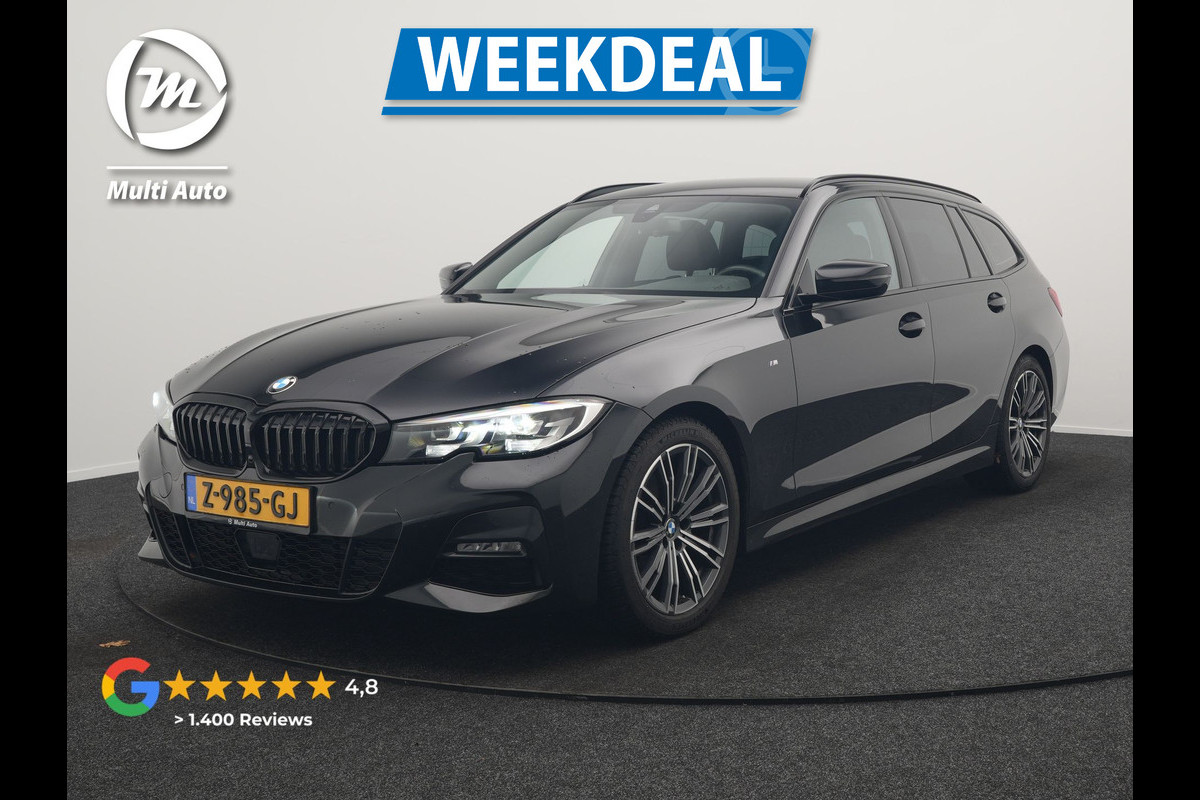 BMW 3 Serie Touring 320i M Sport 184pk | Adaptive Cruise | Alcantara Sportstoelen Verwarmd | Apple Carplay | Sfeerverlichting | Virtual | Navigatie | DAB |