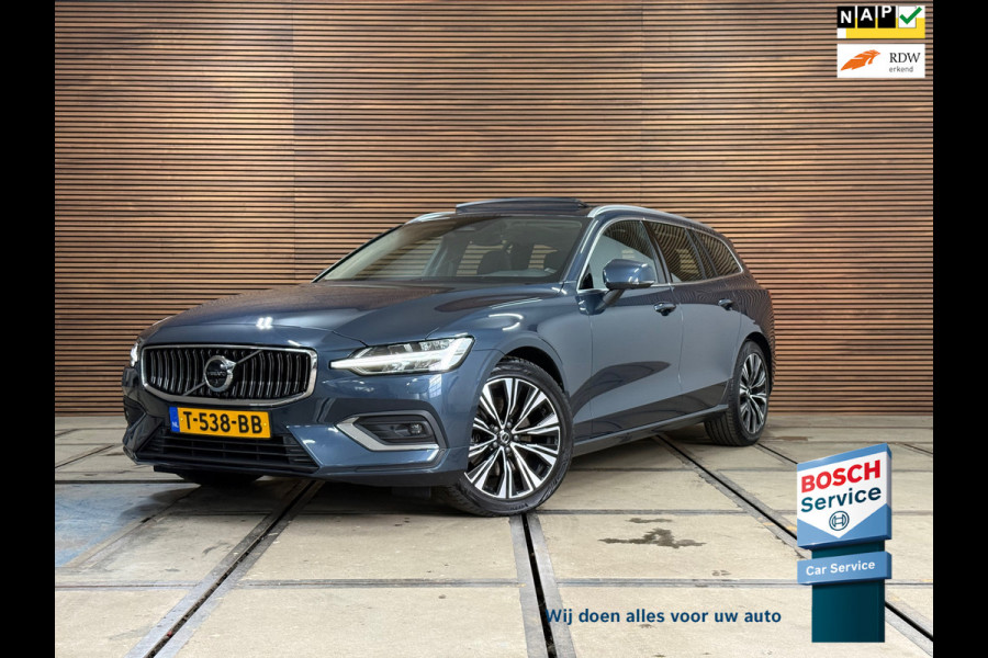 Volvo V60 2.0 B4 Plus Bright | Pano | Standkachel | Trekhaak | Licht-pakket | Harman Kardon | Parkeerassist-pakket | Winter-pakket