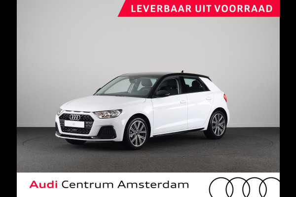 Audi A1 Sportback Advanced edition 25 TFSI 95 pk | Ambient verlichting | Stuur afgevlakt | Buitenspiegels inklapbaar | Zwart dak |
