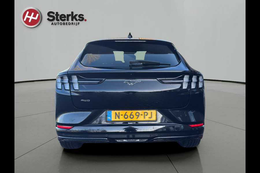 Ford Mustang Mach-E AWD 75 kWh AWD 92738 KM SOH 93 % ZEER MOOI LEDER 19"LM VELGEN NL AUTO