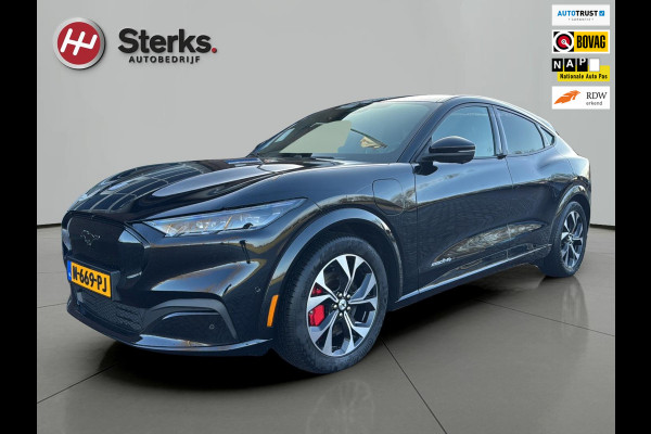 Ford Mustang Mach-E AWD 75 kWh AWD 92738 KM SOH 93 % ZEER MOOI LEDER 19"LM VELGEN NL AUTO