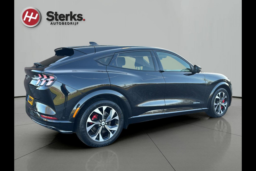 Ford Mustang Mach-E AWD 75 kWh AWD 92738 KM SOH 93 % ZEER MOOI LEDER 19"LM VELGEN NL AUTO