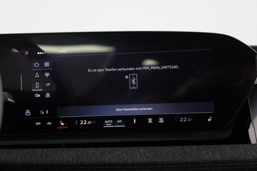 Audi Q6 S Edition e-tron perf 225kW/306pk 100Kwh Hatchback Audi Q6 e-tron S edition performance 100 kWh Omgevingscamera's, adaptive cruise control, ledkoplampen plus, stoelverwarming voor en achter, comfortpakket