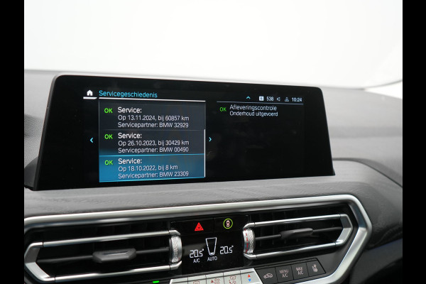 BMW X3 xDrive30e Business Edition Plus Plug In Hybrid 293pk FACELIFT Dealer O.H. PHEV | Trekhaak Af Fabriek | Panodak | Head Up | Adaptive Cruise | Adaptief Onderstel | Lederen Sportstoelen Memory & Ventilatie | Camera | Keyless | Apple Carplay | Navigatie | Virtual | DAB | 21"L.M |