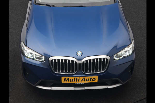 BMW X3 xDrive30e Business Edition Plus Plug In Hybrid 293pk FACELIFT Dealer O.H. PHEV | Trekhaak Af Fabriek | Panodak | Head Up | Adaptive Cruise | Adaptief Onderstel | Lederen Sportstoelen Memory & Ventilatie | Camera | Keyless | Apple Carplay | Navigatie | Virtual | DAB | 21"L.M |