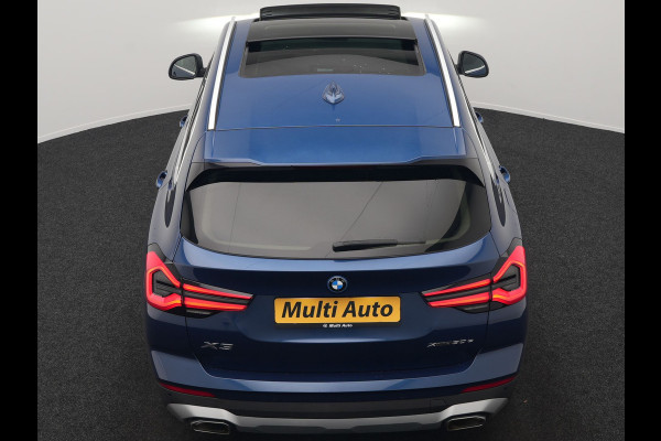 BMW X3 xDrive30e Business Edition Plus Plug In Hybrid 293pk FACELIFT Dealer O.H. PHEV | Trekhaak Af Fabriek | Panodak | Head Up | Adaptive Cruise | Adaptief Onderstel | Lederen Sportstoelen Memory & Ventilatie | Camera | Keyless | Apple Carplay | Navigatie | Virtual | DAB | 21"L.M |