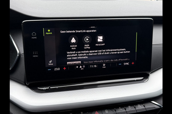 Škoda Octavia Combi BWJ 2021 | 1.0 e-TSI 111PK Sport BuS. AUTOMAAT | TREKHAAK | SPORTSTOELEN | CAMERA A | CARPLAY | CLIMA | NAVI 18'' LMV |