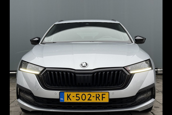 Škoda Octavia Combi BWJ 2021 | 1.0 e-TSI 111PK Sport BuS. AUTOMAAT | TREKHAAK | SPORTSTOELEN | CAMERA A | CARPLAY | CLIMA | NAVI 18'' LMV |