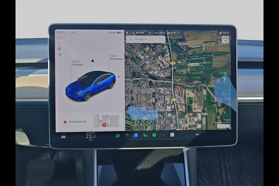Tesla Model 3 Standard RWD Plus 60 kWh | Dodehoek detector | Panoramadak | Voorstoelen verwarmd | SOH 91%