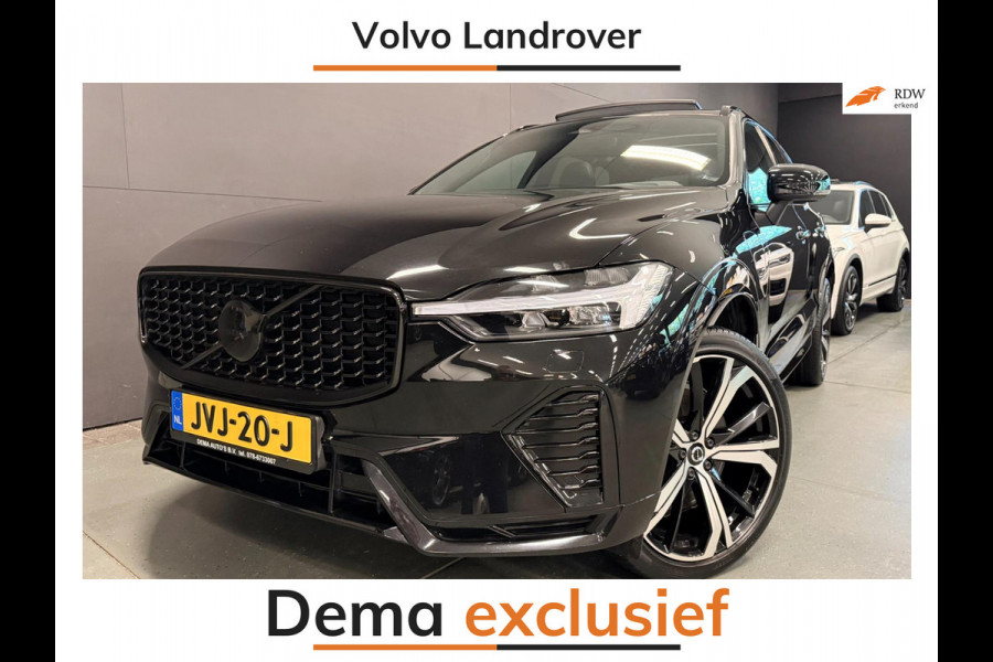 Volvo XC60 2.0 T8 R-DESIGN AWD 455PK Black Edition PANO/H-KARDON/DAB/CARPLAY/LEDER/M-STOELEN///