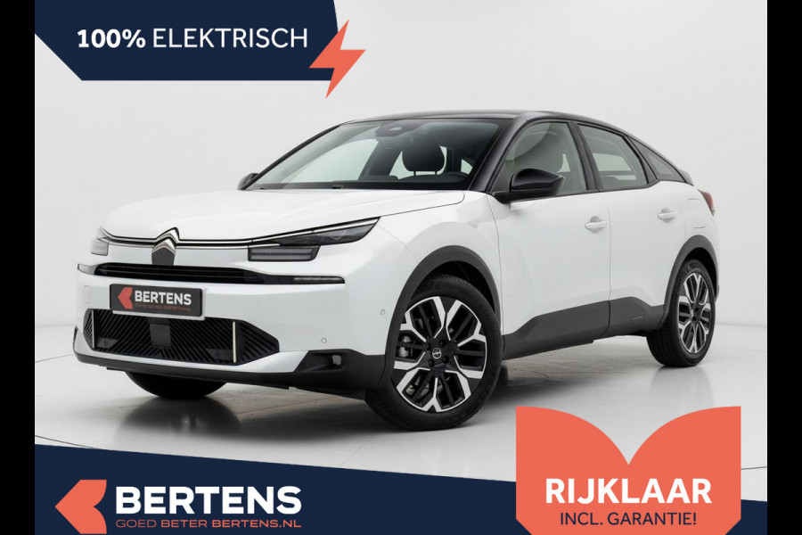 Citroën Ë-C4 Business 156pk Extended range 54 kWh | 8 jaar garantie | Nieuw | Prijs is rijklaar