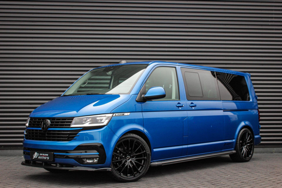 Volkswagen Transporter 2.0 TDI L2H1 BULLI DUBBEL CABINE 150PK 2020 JB- EDIITON / ACTIVE DISPLAY / VERLAGINGSVEREN / APPLE CARPLAY