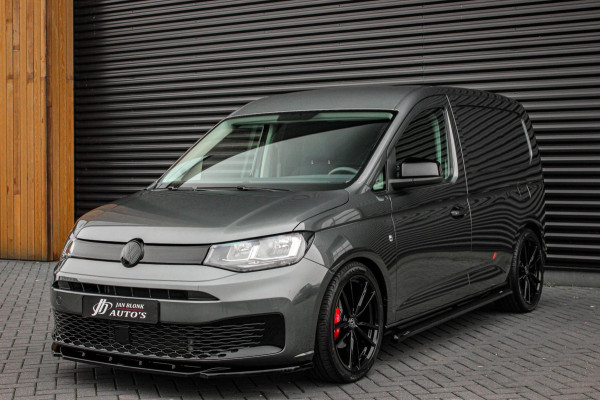 Volkswagen Caddy Cargo 2.0 TDI 199PK BLACK OPS / JB- EDITION / LEDEREN BEKLEDING / MAXTRON / SIDE- BARS/ VERLAGINGSVEREN/ELEK- PAK