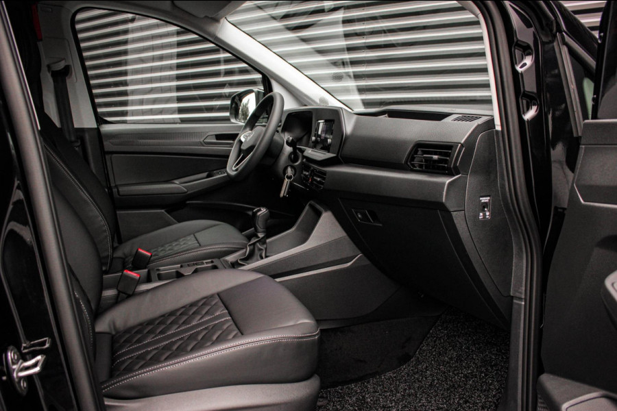 Volkswagen Caddy Cargo 2.0 TDI 199PK BLACK OPS / JB- EDITION / LEDEREN BEKLEDING / MAXTRON / SIDE- BARS/ VERLAGINGSVEREN/ELEK- PAK