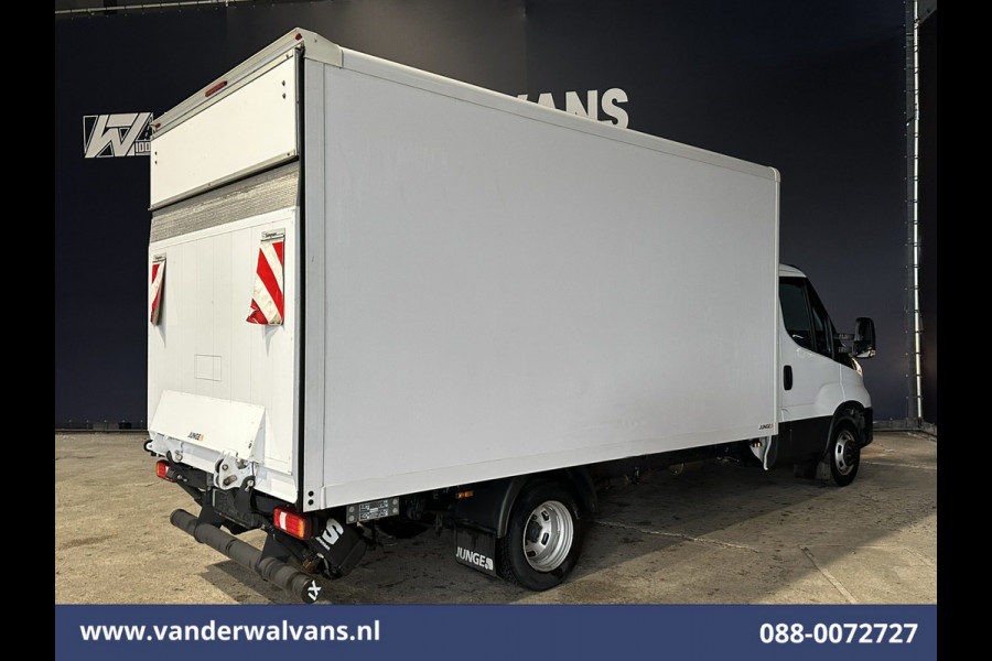 Iveco Daily 35C16H 157pk Dubbel Lucht Bakwagen Laadklep Euro6 Airco | Bijrijdersbank