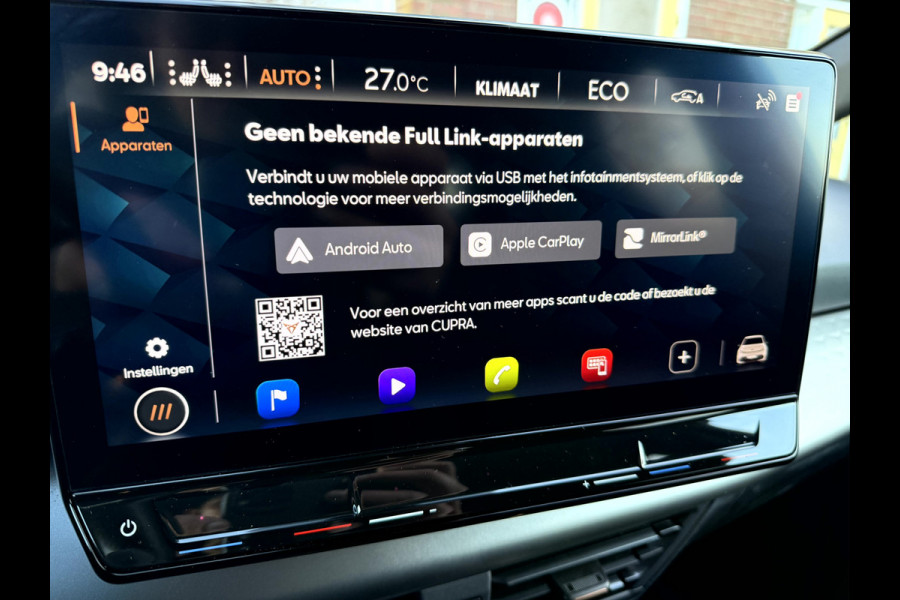 CUPRA Born Adrenaline 82 kWh SOH 93%, 19''Lmv, 360camera, Adap.Cruise