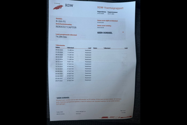 Renault Captur 1.2 TCe Edition One AUTOMAAT-NAVI-CAMERA-WEINIG KM