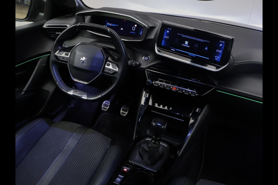 Peugeot 208 1.2 PureTech GT-line (APPLE CARPLAY,CAMERA,LED,NAVI,CRUISE,CLIMATE,SPORTSTOELEN,GETINT,LM VELGEN,NETTESTAAT)