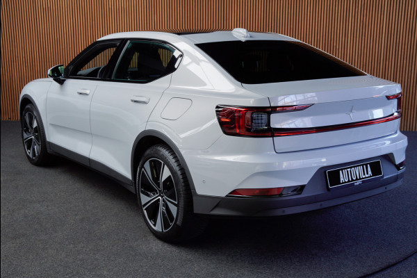 Polestar 2 Long Range Single Motor 78 kWh Pano 360 ° Pilot ACC Alcantara Stuurverwarming Memory seats Elektr. uitklapbare trekhaak Stoelverwarming voor & achter LM velgen