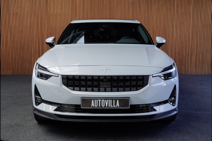 Polestar 2 Long Range Single Motor 78 kWh Pano 360 ° Pilot ACC Alcantara Stuurverwarming Memory seats Elektr. uitklapbare trekhaak Stoelverwarming voor & achter LM velgen