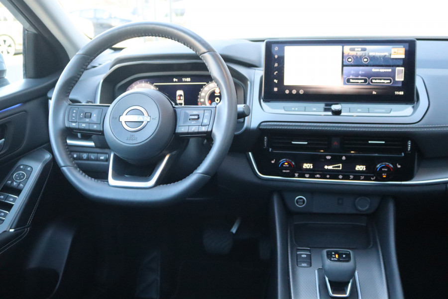 Nissan QASHQAI 1.3DIG-T MHEV 158PK Automaat N-Connecta Pano-dak/Winter-pack/Elektr.-klep/Head-Up/Adapt.-cruise