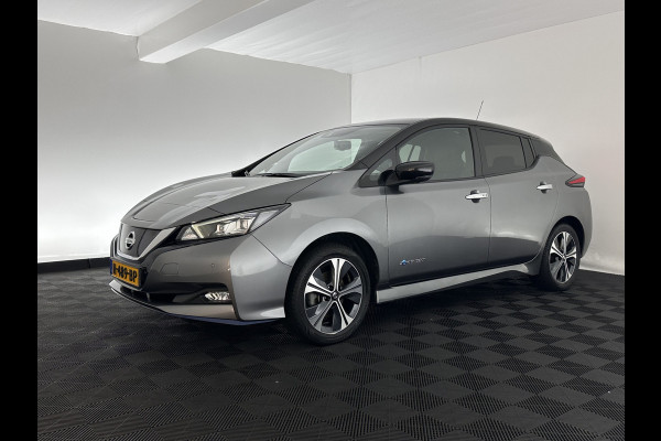 Nissan Leaf e+ Tekna 62 kWh {SOH-93%} (INCL.BTW) Aut.*LEATHER-MICROFIBRE | FULL-LED | ADAPTIVE-CRUISE | BOSE-AUDIO | TOP-VIEW | DAB | KEYLESS | NAVI-FULLMAP | DAB | HEATED-COMFORTSEATS | BLIND-SPOT | PRIVACY-GLASS | 17''ALU*