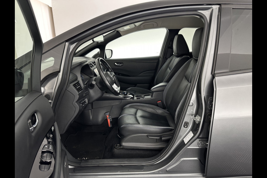Nissan Leaf e+ Tekna 62 kWh {SOH-93%} (INCL.BTW) Aut.*LEATHER-MICROFIBRE | FULL-LED | ADAPTIVE-CRUISE | BOSE-AUDIO | TOP-VIEW | DAB | KEYLESS | NAVI-FULLMAP | DAB | HEATED-COMFORTSEATS | BLIND-SPOT | PRIVACY-GLASS | 17''ALU*