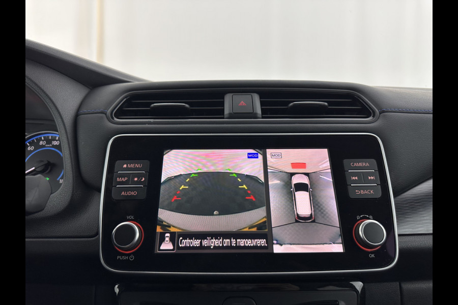 Nissan Leaf e+ Tekna 62 kWh {SOH-93%} (INCL.BTW) Aut.*LEATHER-MICROFIBRE | FULL-LED | ADAPTIVE-CRUISE | BOSE-AUDIO | TOP-VIEW | DAB | KEYLESS | NAVI-FULLMAP | DAB | HEATED-COMFORTSEATS | BLIND-SPOT | PRIVACY-GLASS | 17''ALU*