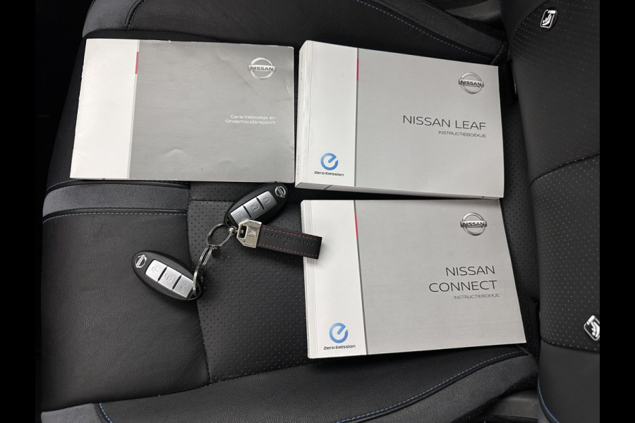 Nissan Leaf e+ Tekna 62 kWh {SOH-93%} (INCL.BTW) Aut.*LEATHER-MICROFIBRE | FULL-LED | ADAPTIVE-CRUISE | BOSE-AUDIO | TOP-VIEW | DAB | KEYLESS | NAVI-FULLMAP | DAB | HEATED-COMFORTSEATS | BLIND-SPOT | PRIVACY-GLASS | 17''ALU*