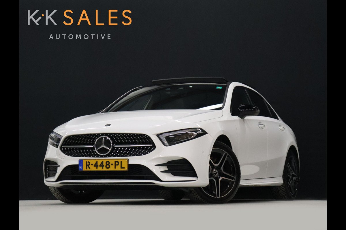 Mercedes-Benz A-Klasse 250 e Business Solution AMG Limited [PANORAMADAK, DIGITAL DASH, APPLE CARPLAY, TREKHAAK INKLAPBAAR, ANDROID, SFEERVERLICHTING, CAMERA, ADAPTIVE CRUISE, STOELVERWARMING, PDC V+A, HALF LEDER, CLIMATE, NIEUWSTAAT]