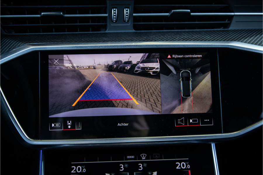 Audi RS6 C8 Avant 4.0 TFSI Quattro 740PK - RS Dynamic+ | 25jahre | Akrapovic | Keramisch | 3D Camera