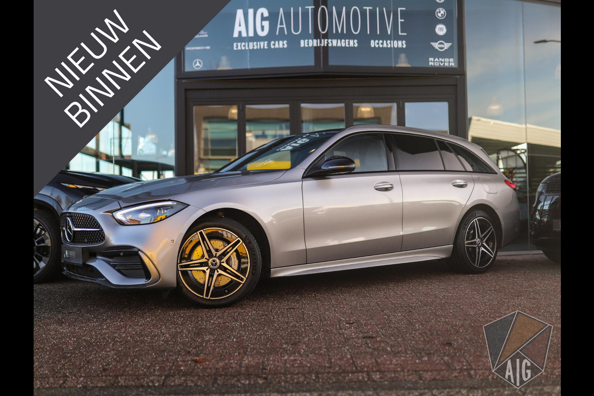Mercedes-Benz C-Klasse Estate 300 e Business Solution AMG | Massage | Leder | Camera | Pano | Burmester
