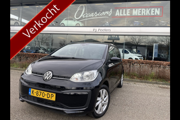 Volkswagen up! 1.0 BMT move up! Airco - Alarm klasse 1 - Bluetooth - Licht metalen velgen 15 inch - Radio - Hill hold functie - Regensensor - Start/stop systeem - Bandenspanningscontrole systeem