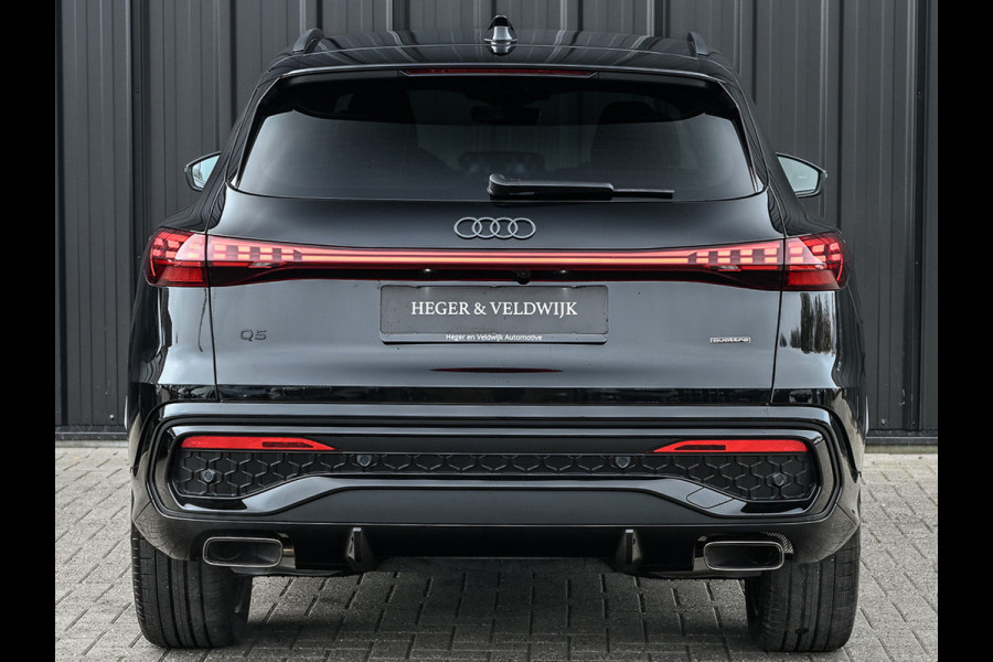 Audi Q5 2.0 TFSI e-hybrid 368pk quattro S edition Competition | S-Seats | Memory | 360 Camera | Trekhaak | Keyless entree | Adaptive Cruise | Ambiance interieur | Passagiers display |