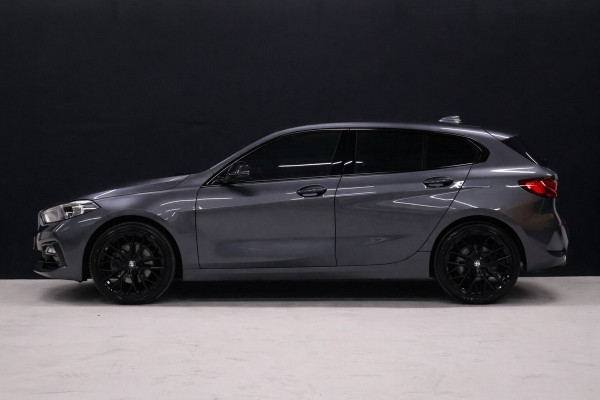 BMW 1-serie 118i M-Sport [M STUUR, APPLE CARPLAY, ANDROID, LEDVERLICHTING, STOELVERWARMING, PDC V+A, VOL LEDER, CRUISE, CLIMATE, NIEUWSTAAT]