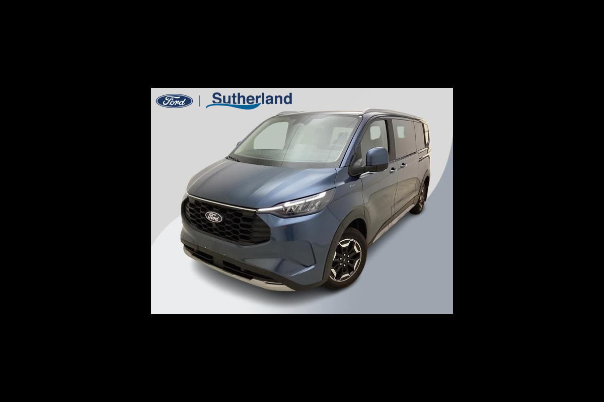 Ford Transit Custom Tourneo 340 2.5 PHEV L2H1 Active 233pk | Adaptieve Cruise | Stuurverwarming | 8 Pers | Prijs incl. BTW en BPM | Wegklapbare Trekhaak | Dubbele Schuifdeur | BLIS | B&O Audio | Verlengde Fabrieksgarantie tot 06-2029