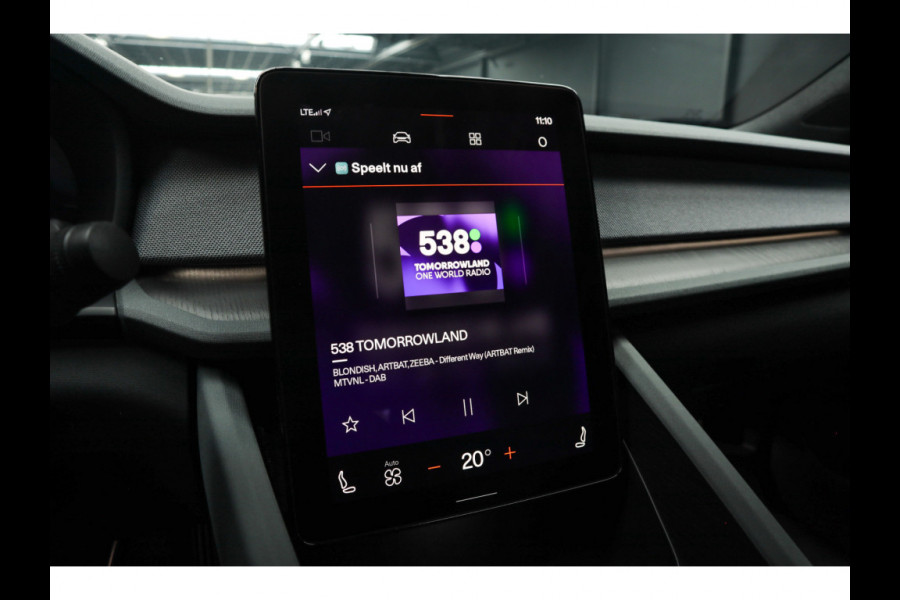 Polestar 2 Long Range Single Motor 78 kWh Pano 360 ° Pilot ACC Alcantara Stuurverwarming Memory seats Stoelverwarming voor & achter LM velgen