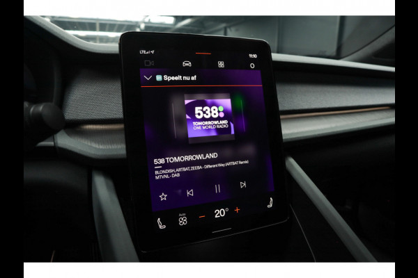 Polestar 2 Long Range Single Motor 78 kWh Pano 360 ° Pilot ACC Alcantara Stuurverwarming Memory seats Stoelverwarming voor & achter LM velgen