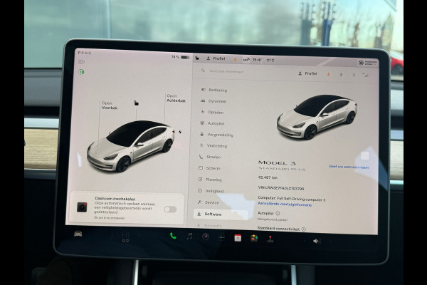 Tesla Model 3 Standard RWD Plus 60 kWh 93% SOH Autopilot