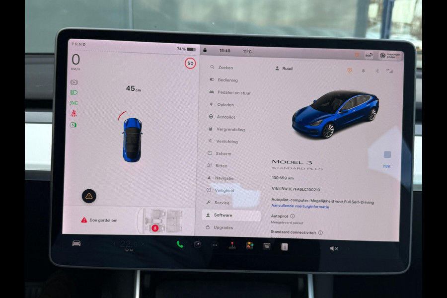 Tesla Model 3 Standard RWD Plus 60 kWh 91% SOH Autopilot