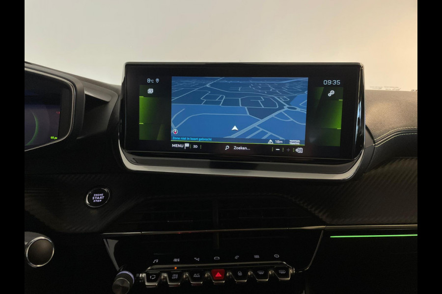 Peugeot 208 1.2 PureTech GT PANO AIRCO NAVI CRUISE BLUETOOTH LED METALLIC BLAUW PRIVACYGLAS ZEER NETTE AUTO