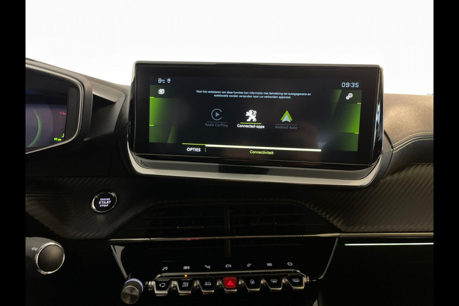 Peugeot 208 1.2 PureTech GT PANO AIRCO NAVI CRUISE BLUETOOTH LED METALLIC BLAUW PRIVACYGLAS ZEER NETTE AUTO