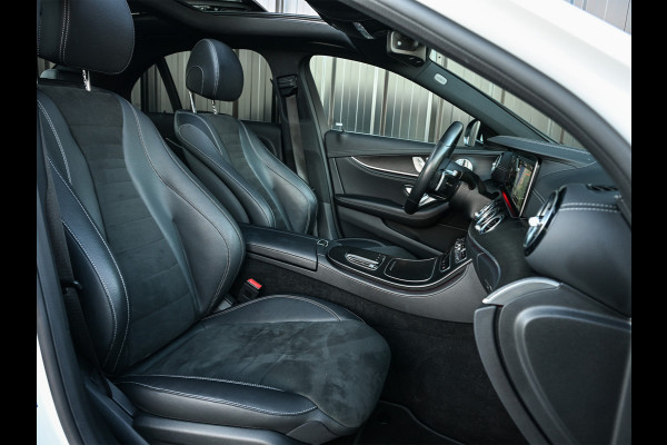 Mercedes-Benz E-Klasse 300 e 4MATIC 320pk AMG Line | Panorama dak | Burmester Sound | Distronic | Memory seats | Head-Up | Ambiance interieur  | Camera 360 | Full Led