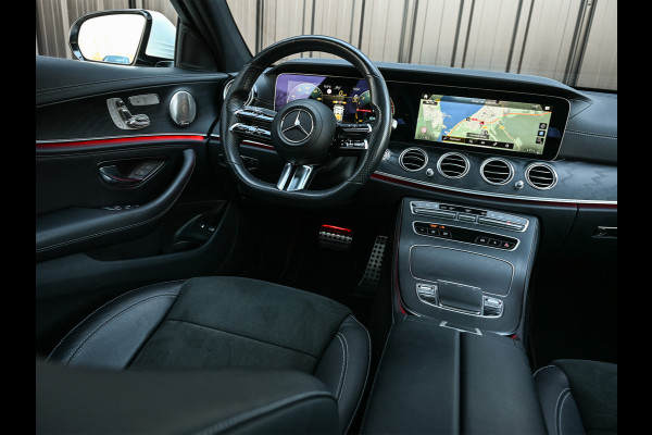 Mercedes-Benz E-Klasse 300 e 4MATIC 320pk AMG Line | Panorama dak | Burmester Sound | Distronic | Memory seats | Head-Up | Ambiance interieur  | Camera 360 | Full Led