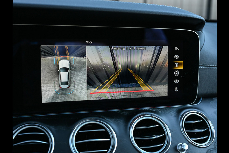 Mercedes-Benz E-Klasse 300 e 4MATIC 320pk AMG Line | Panorama dak | Burmester Sound | Distronic | Memory seats | Head-Up | Ambiance interieur  | Camera 360 | Full Led