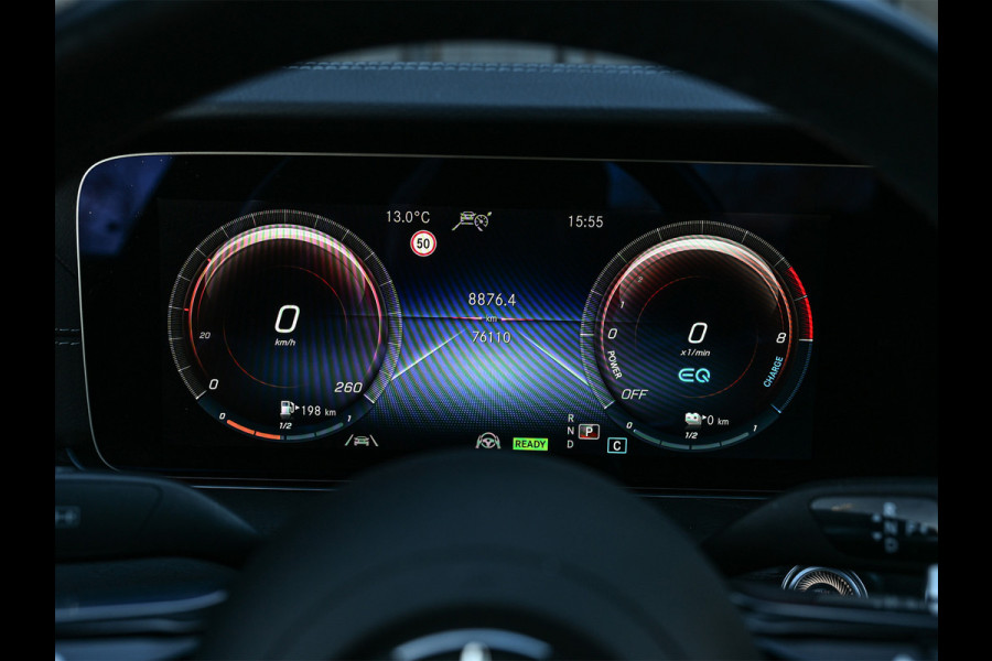 Mercedes-Benz E-Klasse 300 e 4MATIC 320pk AMG Line | Panorama dak | Burmester Sound | Distronic | Memory seats | Head-Up | Ambiance interieur  | Camera 360 | Full Led