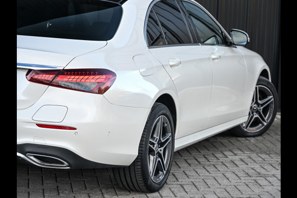Mercedes-Benz E-Klasse 300 e 4MATIC 320pk AMG Line | Panorama dak | Burmester Sound | Distronic | Memory seats | Head-Up | Ambiance interieur  | Camera 360 | Full Led