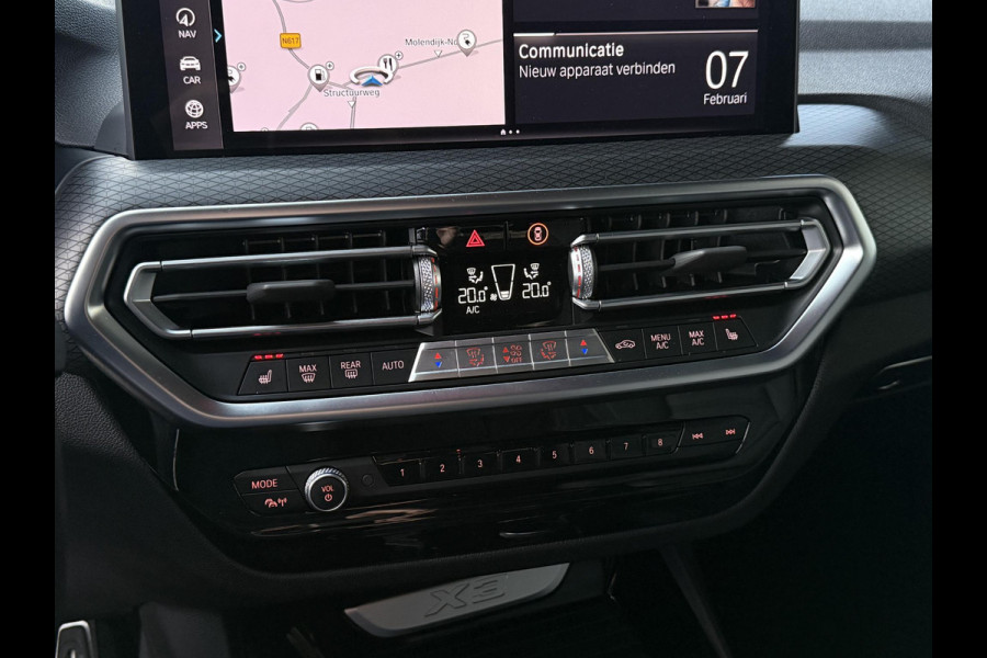 BMW X3 xDrive30e M SPORT | PANORAMA | TREKHAAK | HEAD UP | 21" LM VELGEN | SIDE ASSIST |